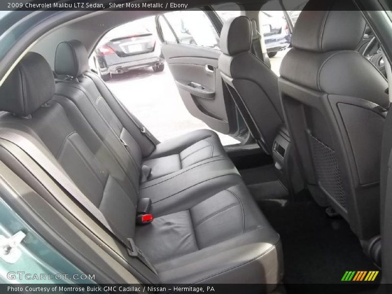 Silver Moss Metallic / Ebony 2009 Chevrolet Malibu LTZ Sedan