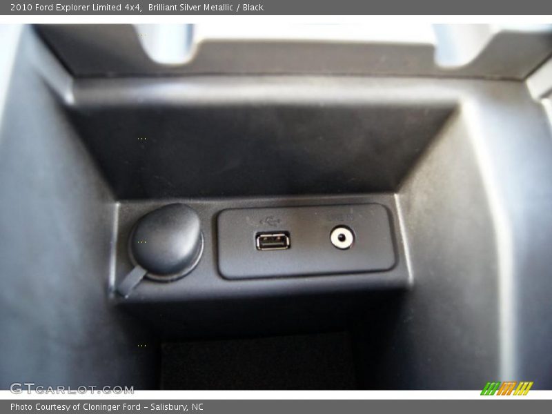 Brilliant Silver Metallic / Black 2010 Ford Explorer Limited 4x4