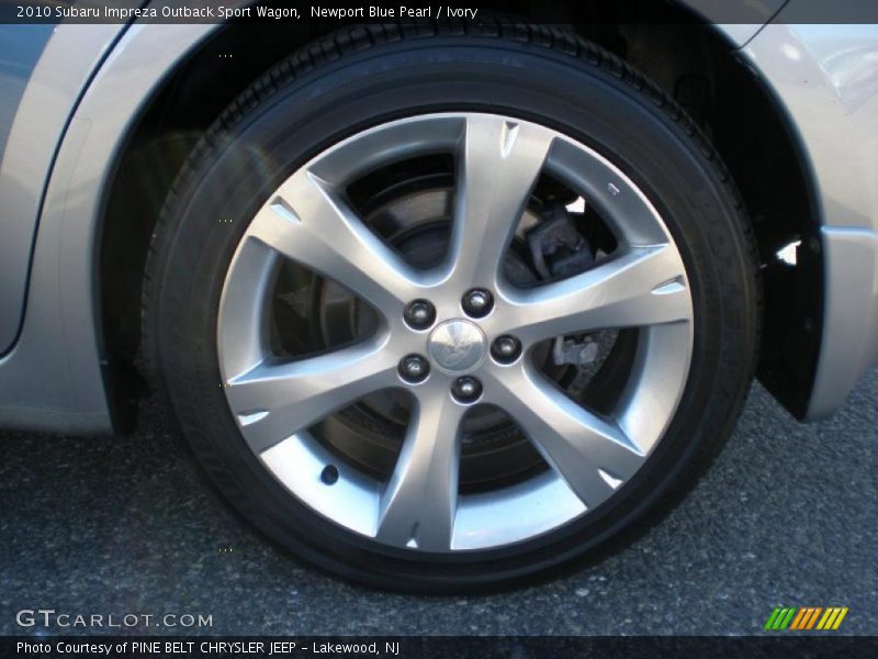 Newport Blue Pearl / Ivory 2010 Subaru Impreza Outback Sport Wagon