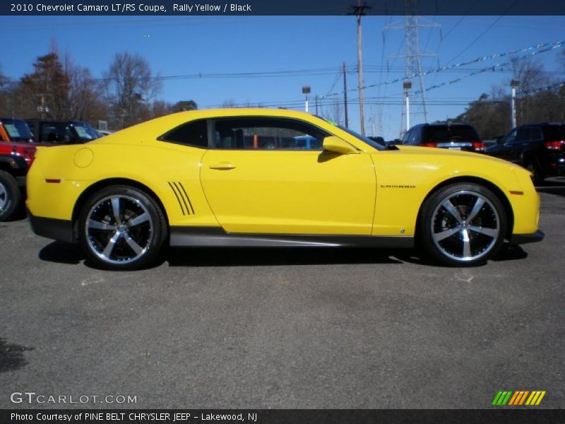 Custom Wheels of 2010 Camaro LT/RS Coupe