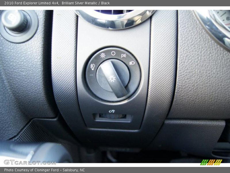 Controls of 2010 Explorer Limited 4x4