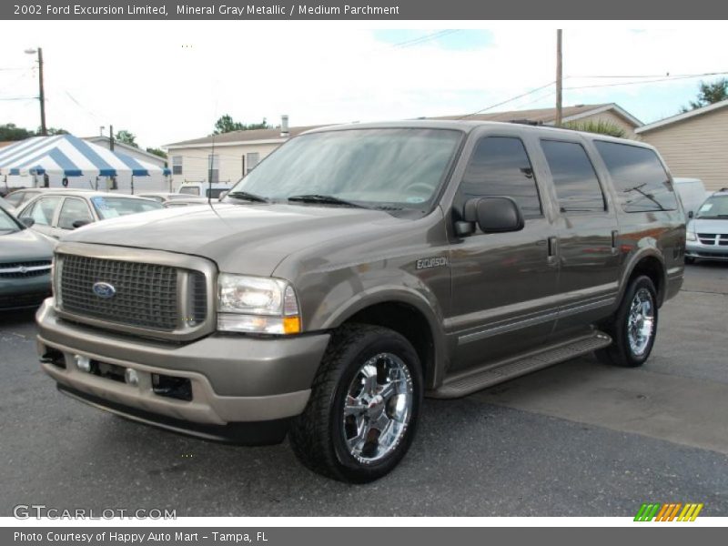 2002 Ford Excursion Limited in Mineral Gray Metallic Photo No. 45350831