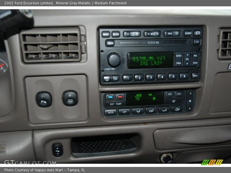 Mineral Gray Metallic / Medium Parchment 2002 Ford Excursion Limited