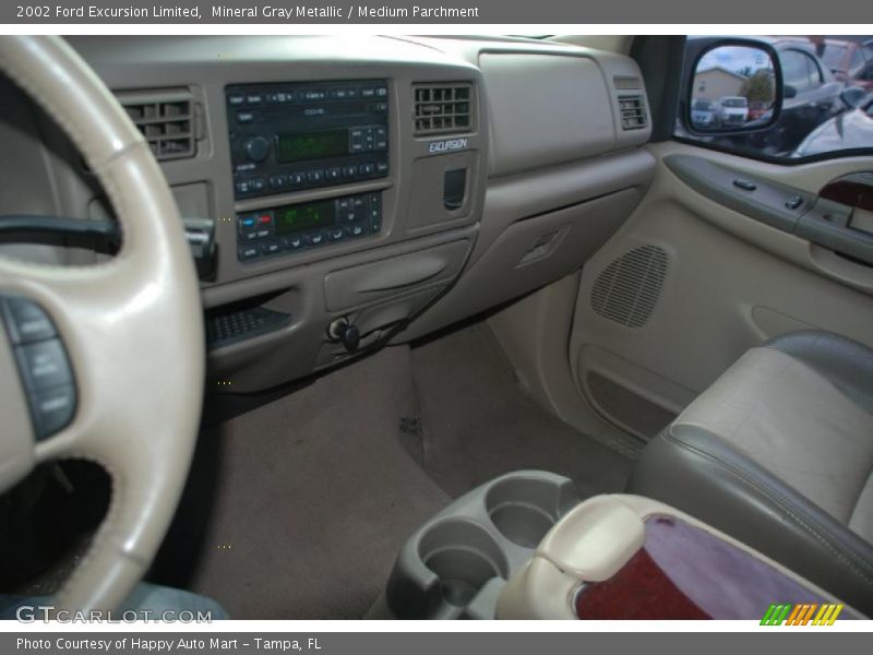 Mineral Gray Metallic / Medium Parchment 2002 Ford Excursion Limited