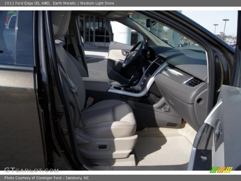 Earth Metallic / Medium Light Stone 2011 Ford Edge SEL AWD