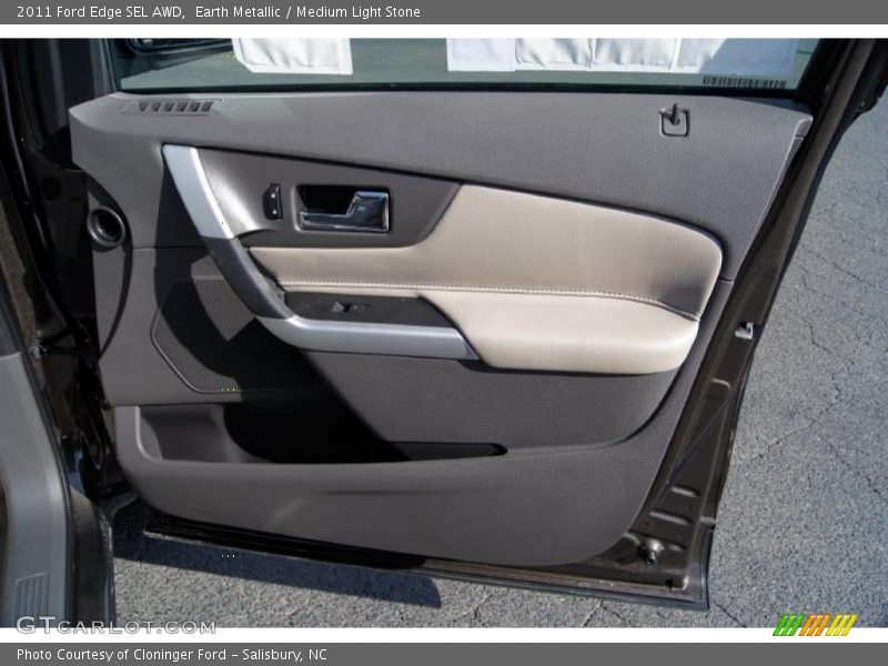 Earth Metallic / Medium Light Stone 2011 Ford Edge SEL AWD