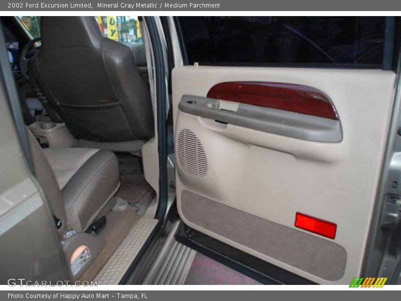 Mineral Gray Metallic / Medium Parchment 2002 Ford Excursion Limited