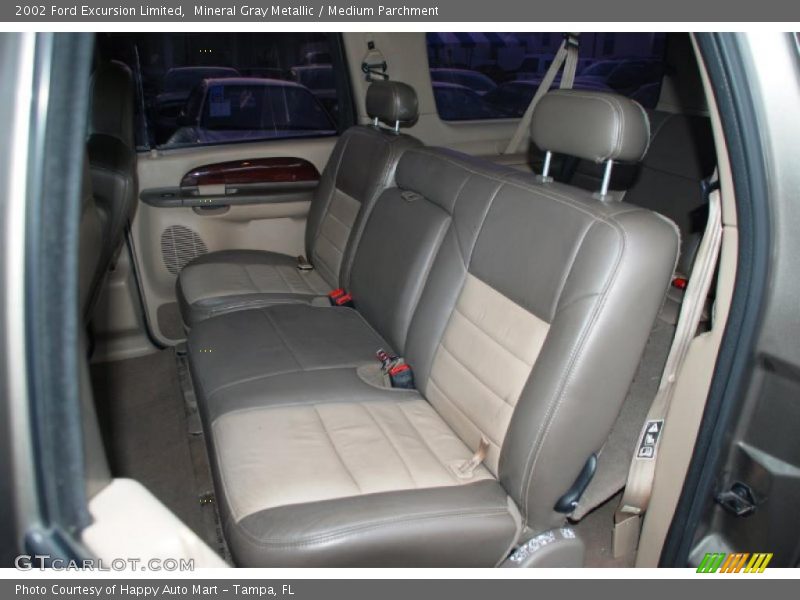 Mineral Gray Metallic / Medium Parchment 2002 Ford Excursion Limited