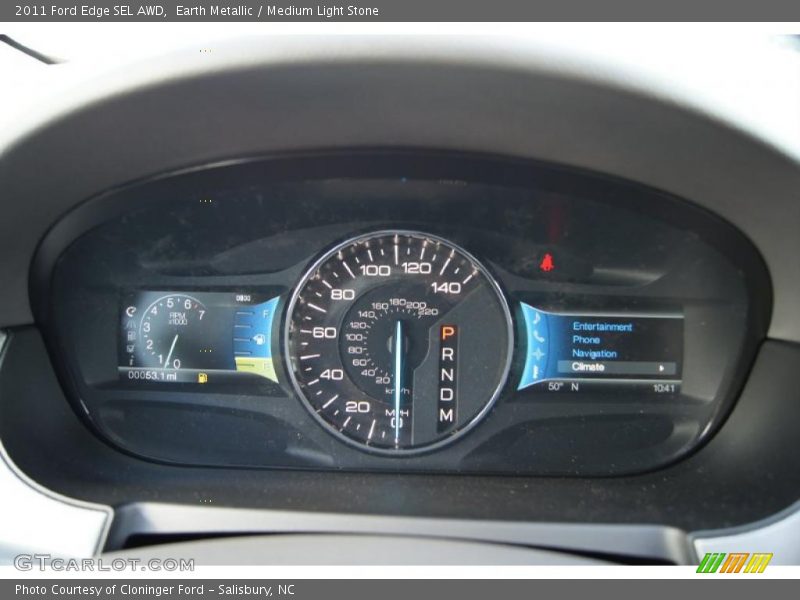 Earth Metallic / Medium Light Stone 2011 Ford Edge SEL AWD