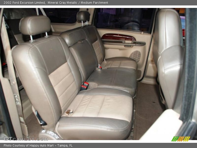 Mineral Gray Metallic / Medium Parchment 2002 Ford Excursion Limited