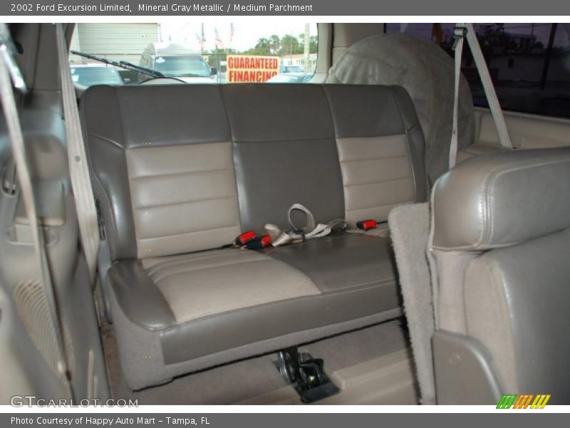 Mineral Gray Metallic / Medium Parchment 2002 Ford Excursion Limited