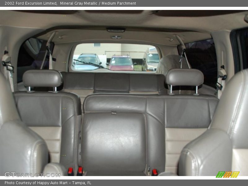 Mineral Gray Metallic / Medium Parchment 2002 Ford Excursion Limited