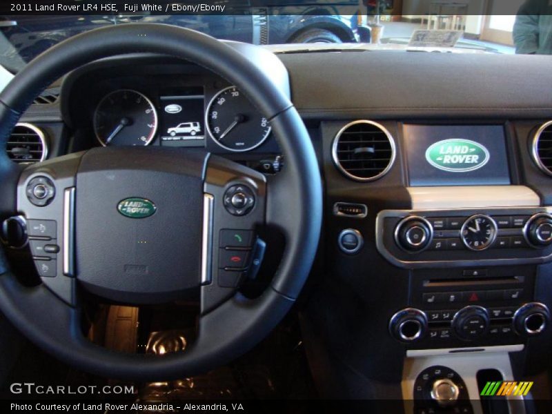 Fuji White / Ebony/Ebony 2011 Land Rover LR4 HSE