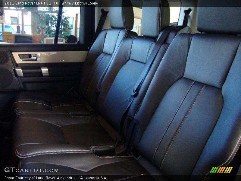 Fuji White / Ebony/Ebony 2011 Land Rover LR4 HSE
