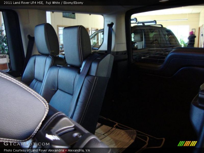 Fuji White / Ebony/Ebony 2011 Land Rover LR4 HSE