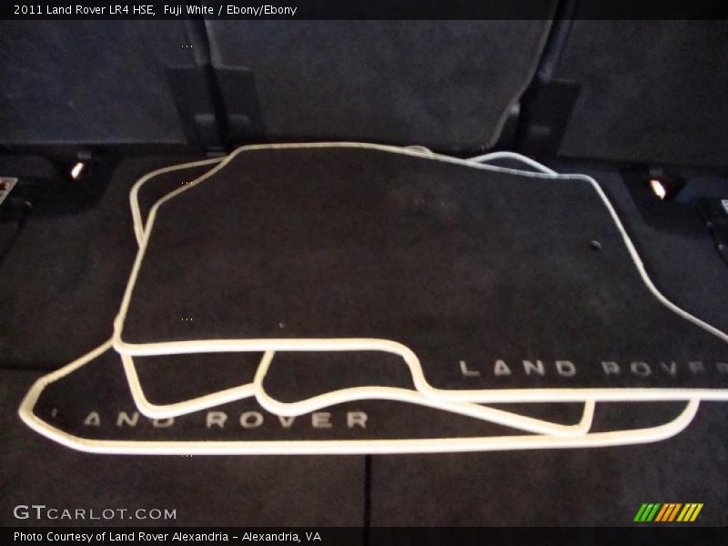Fuji White / Ebony/Ebony 2011 Land Rover LR4 HSE