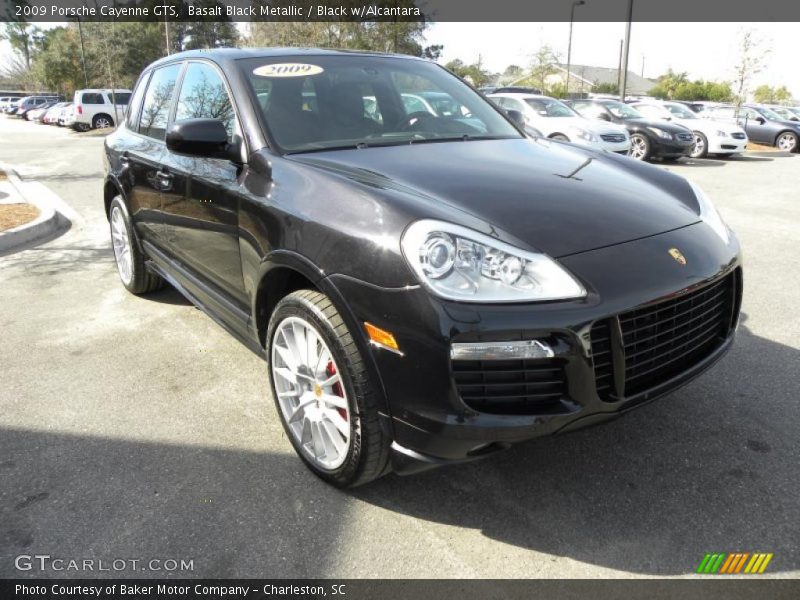 Basalt Black Metallic / Black w/Alcantara 2009 Porsche Cayenne GTS