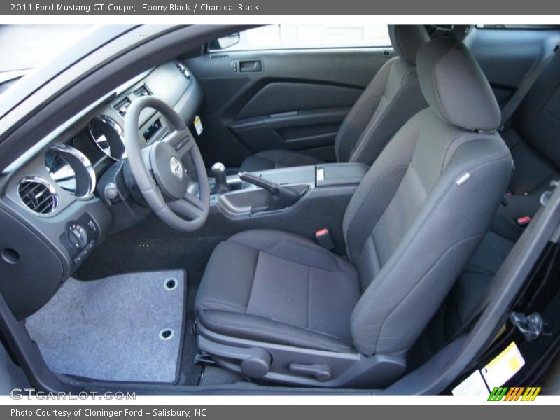  2011 Mustang GT Coupe Charcoal Black Interior