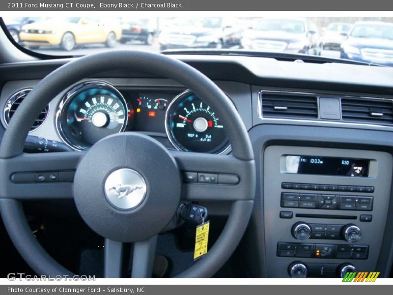 Ebony Black / Charcoal Black 2011 Ford Mustang GT Coupe