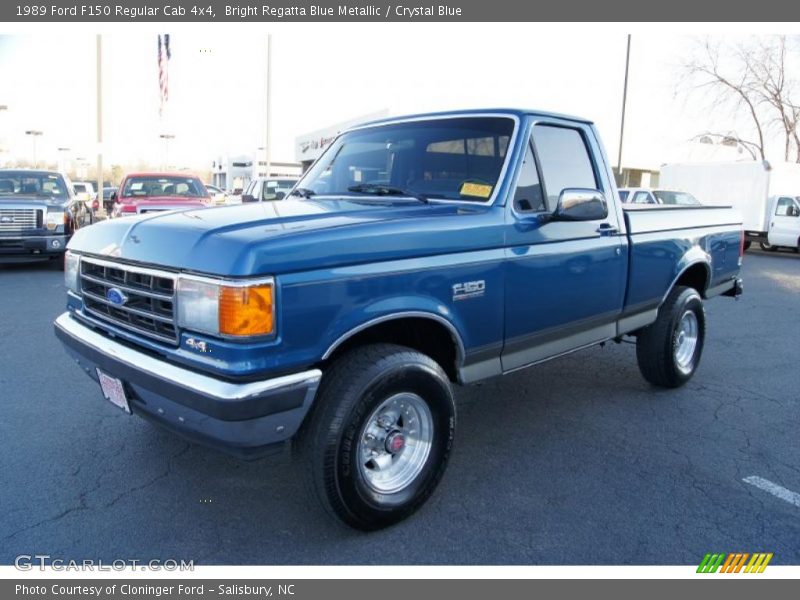 Front 3/4 View of 1989 F150 Regular Cab 4x4