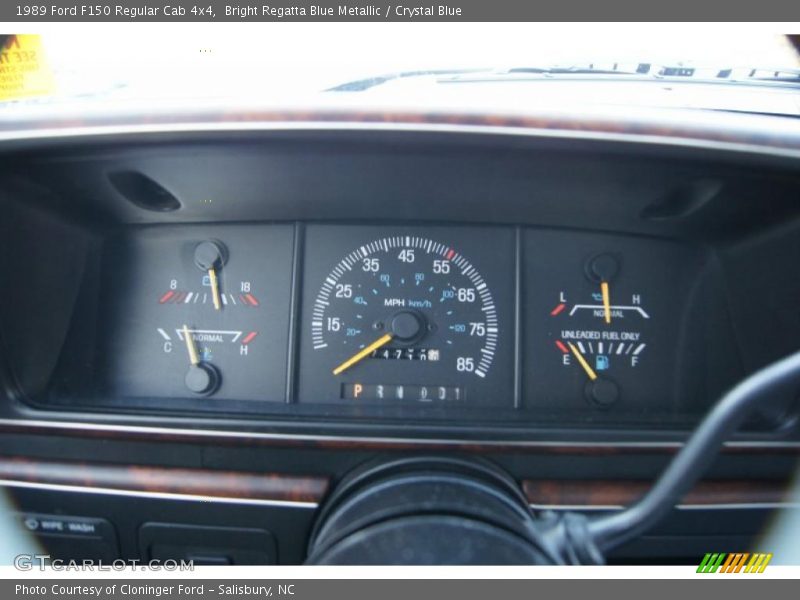  1989 F150 Regular Cab 4x4 Regular Cab 4x4 Gauges