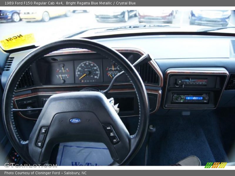 Dashboard of 1989 F150 Regular Cab 4x4