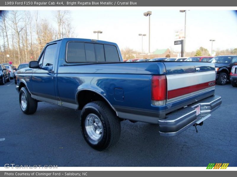  1989 F150 Regular Cab 4x4 Bright Regatta Blue Metallic