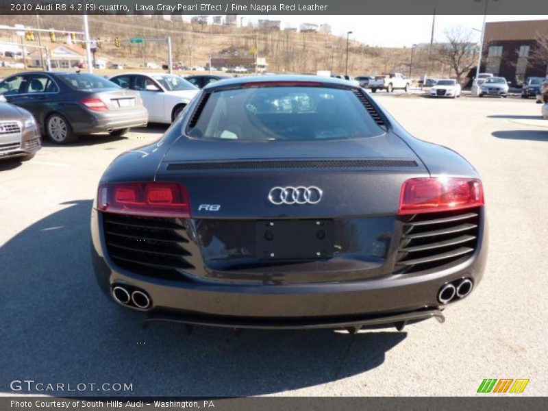  2010 R8 4.2 FSI quattro Lava Gray Pearl Effect