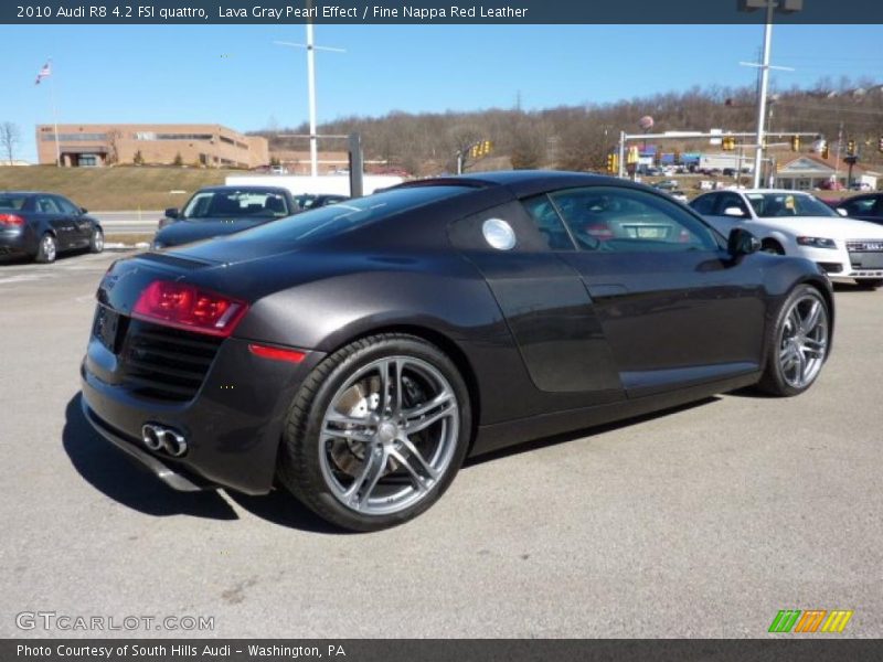  2010 R8 4.2 FSI quattro Lava Gray Pearl Effect