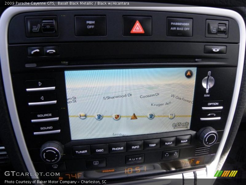 Basalt Black Metallic / Black w/Alcantara 2009 Porsche Cayenne GTS