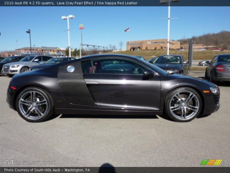  2010 R8 4.2 FSI quattro Lava Gray Pearl Effect