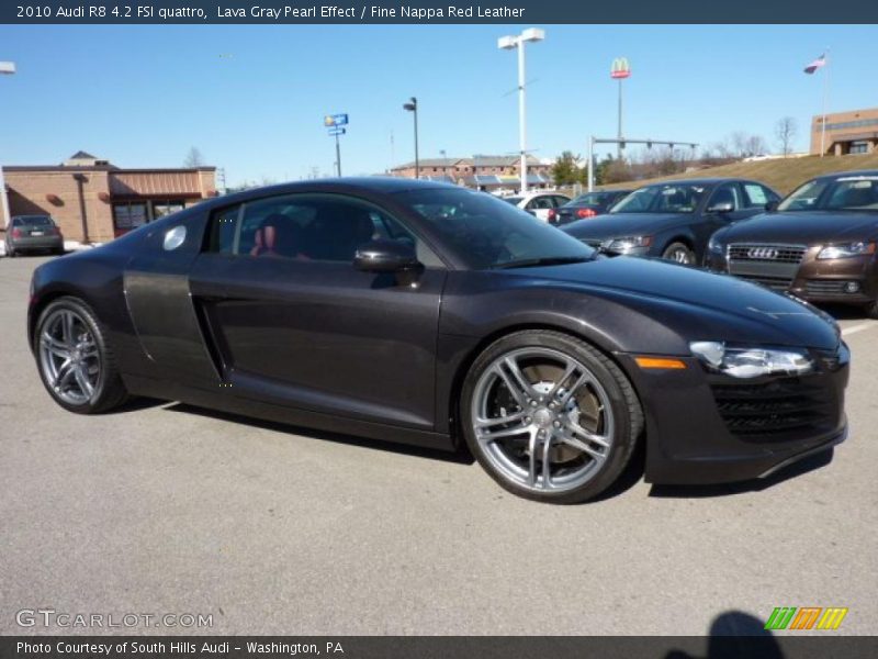  2010 R8 4.2 FSI quattro Lava Gray Pearl Effect