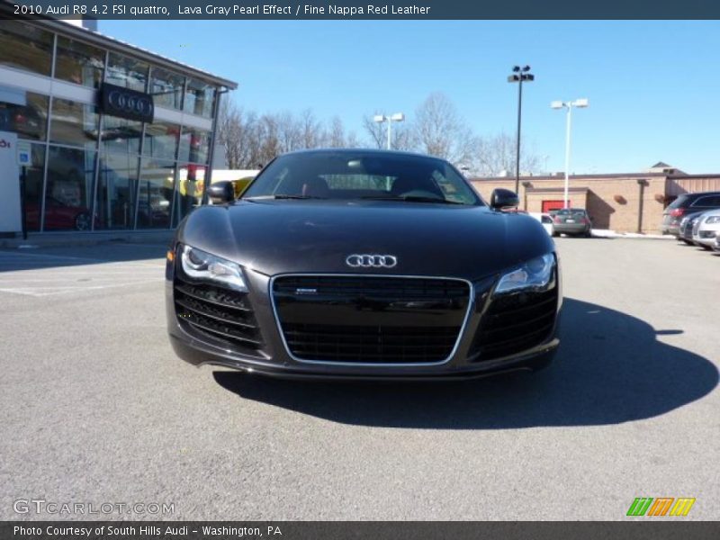  2010 R8 4.2 FSI quattro Lava Gray Pearl Effect
