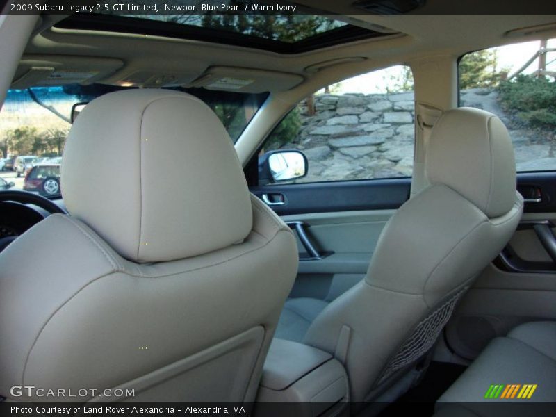 Newport Blue Pearl / Warm Ivory 2009 Subaru Legacy 2.5 GT Limited