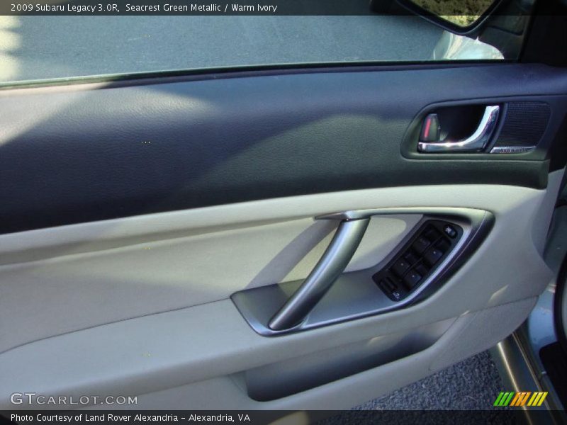 Seacrest Green Metallic / Warm Ivory 2009 Subaru Legacy 3.0R