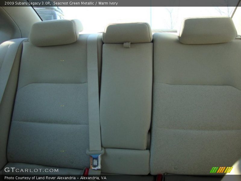Seacrest Green Metallic / Warm Ivory 2009 Subaru Legacy 3.0R