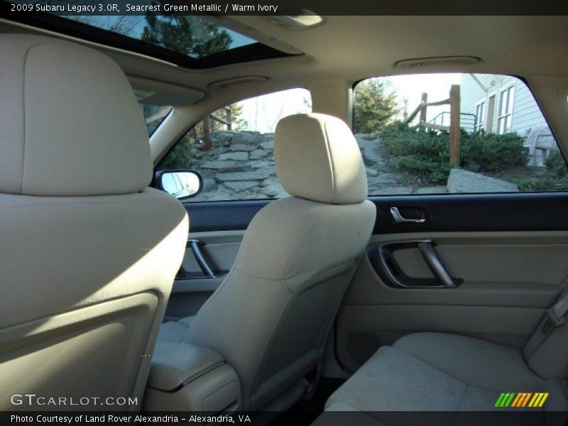 Seacrest Green Metallic / Warm Ivory 2009 Subaru Legacy 3.0R