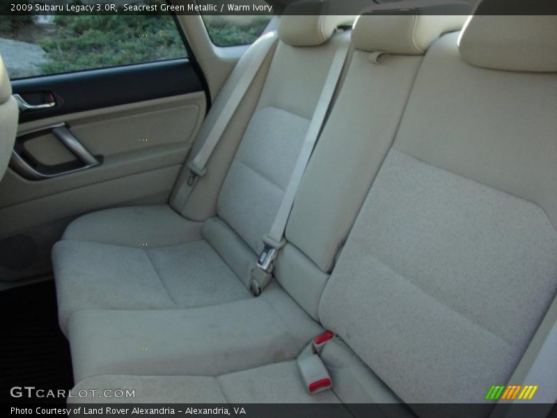 Seacrest Green Metallic / Warm Ivory 2009 Subaru Legacy 3.0R