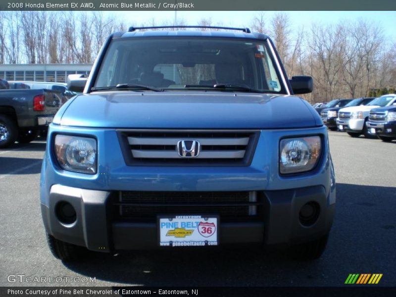 Atomic Blue Metallic / Gray/Black 2008 Honda Element EX AWD