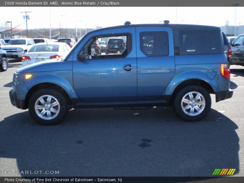 Atomic Blue Metallic / Gray/Black 2008 Honda Element EX AWD