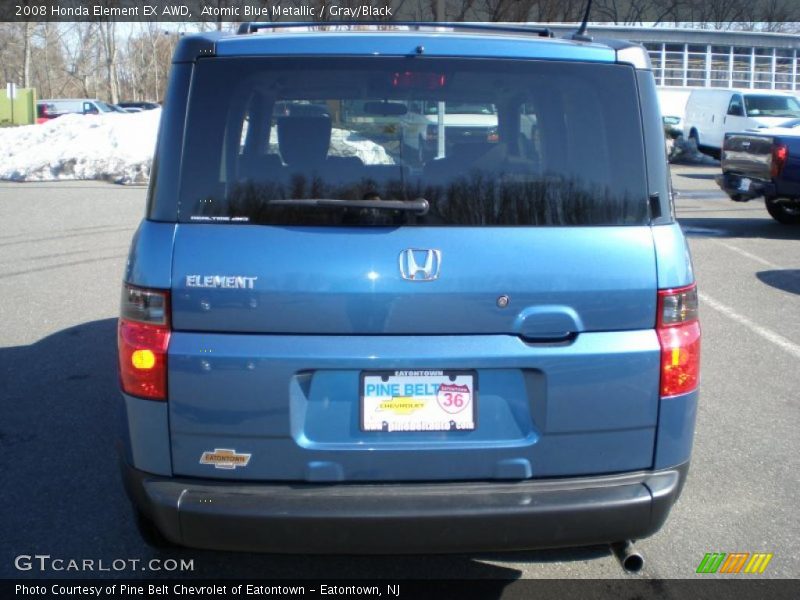 Atomic Blue Metallic / Gray/Black 2008 Honda Element EX AWD