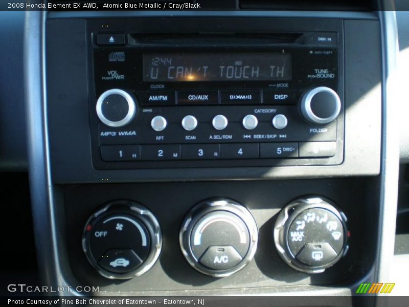 Atomic Blue Metallic / Gray/Black 2008 Honda Element EX AWD