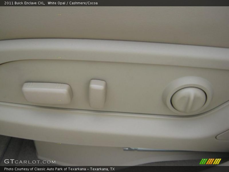 White Opal / Cashmere/Cocoa 2011 Buick Enclave CXL