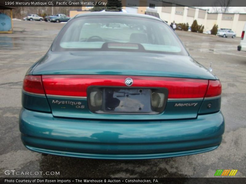 Pacific Green Metallic / Gray 1996 Mercury Mystique GS