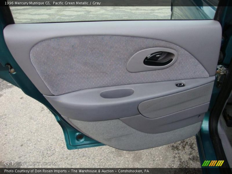 Pacific Green Metallic / Gray 1996 Mercury Mystique GS