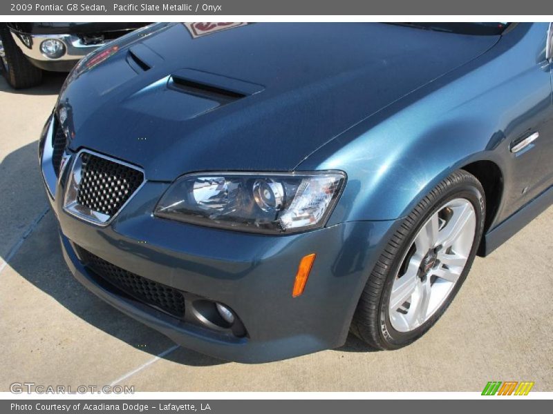 Pacific Slate Metallic / Onyx 2009 Pontiac G8 Sedan