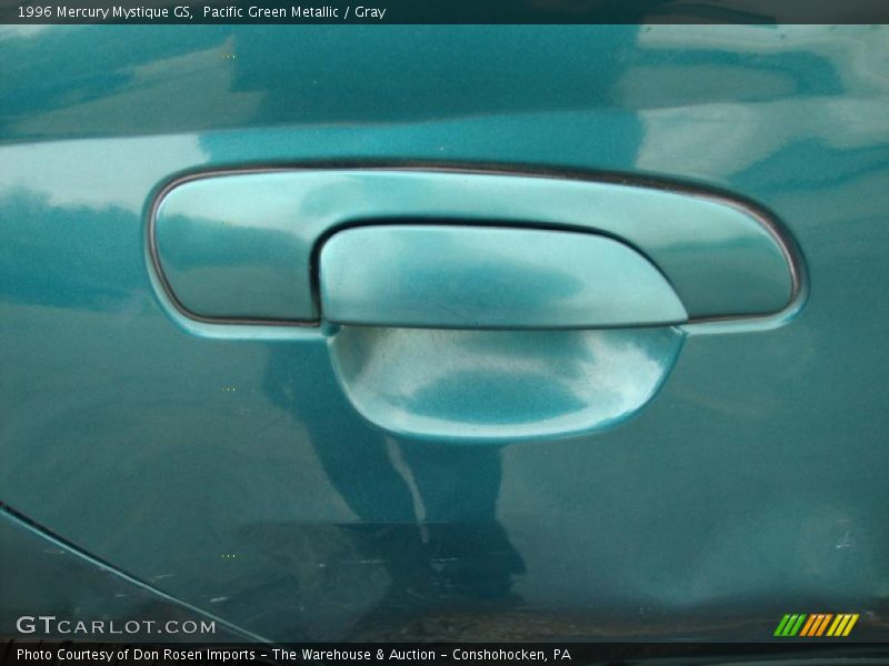 Pacific Green Metallic / Gray 1996 Mercury Mystique GS