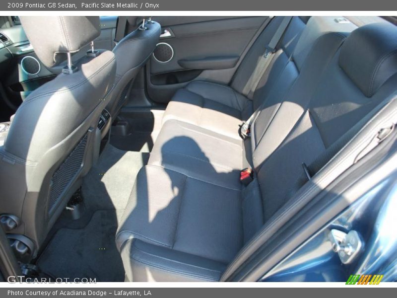 Pacific Slate Metallic / Onyx 2009 Pontiac G8 Sedan
