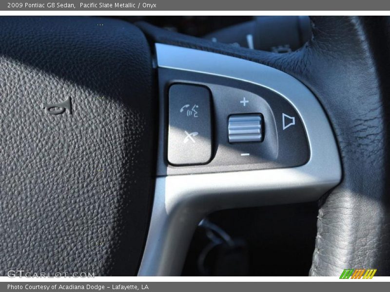 Pacific Slate Metallic / Onyx 2009 Pontiac G8 Sedan