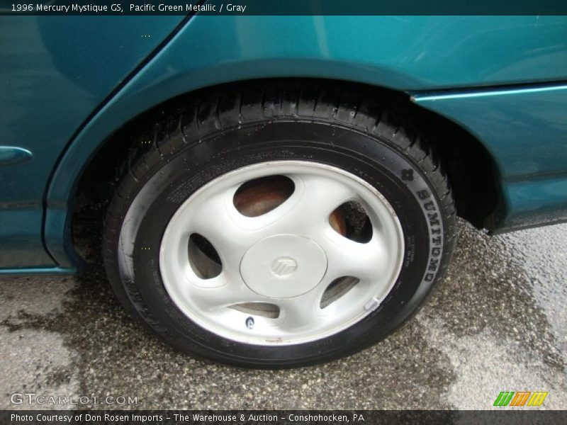 Pacific Green Metallic / Gray 1996 Mercury Mystique GS